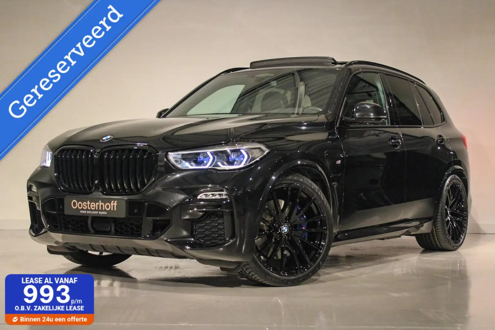 BMW X5 xDrive45e High Executive M-sport H&K | SKY | 4WD B Noir - 1