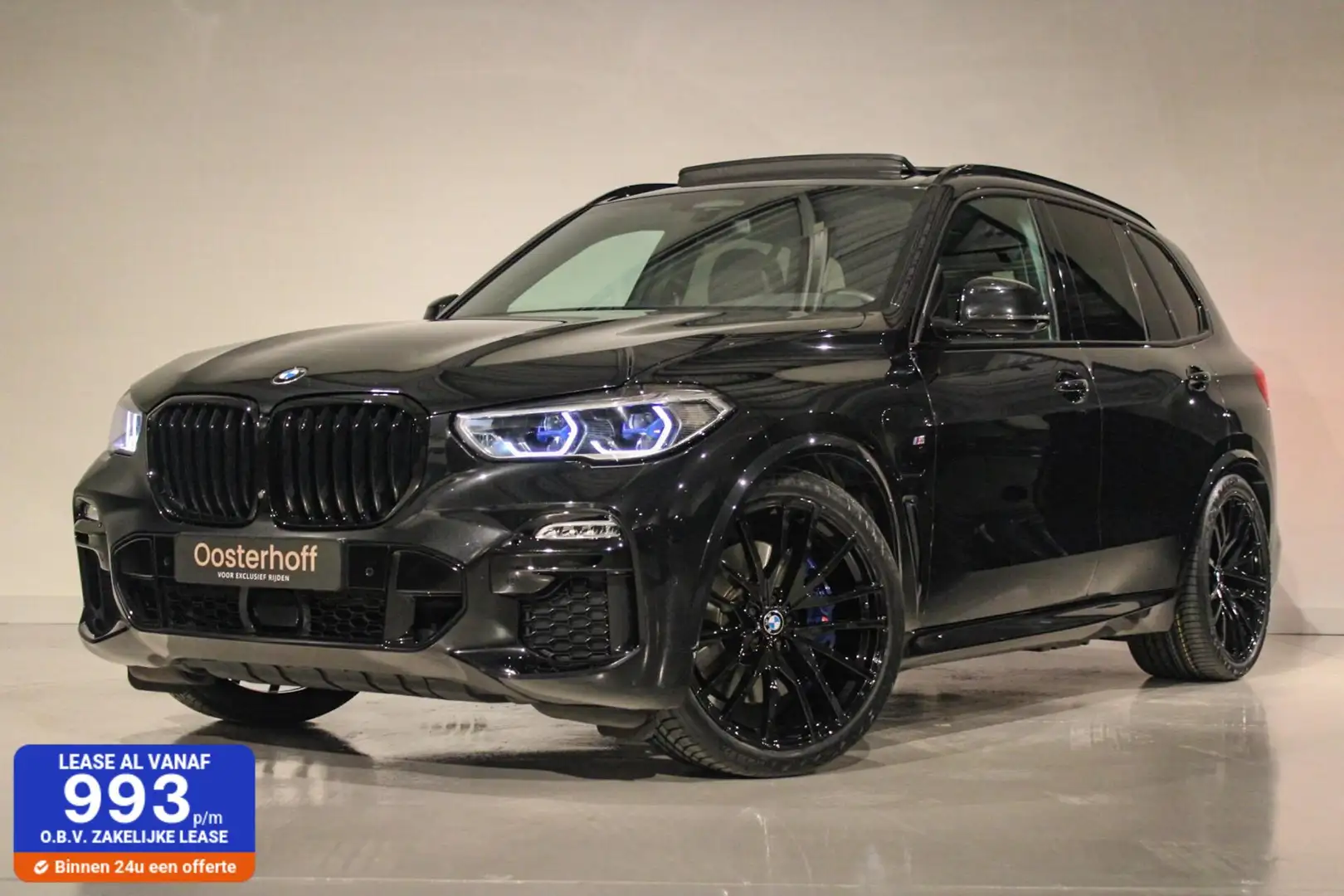 BMW X5 xDrive45e High Executive M-sport H&K | SKY | 4WD B Nero - 1
