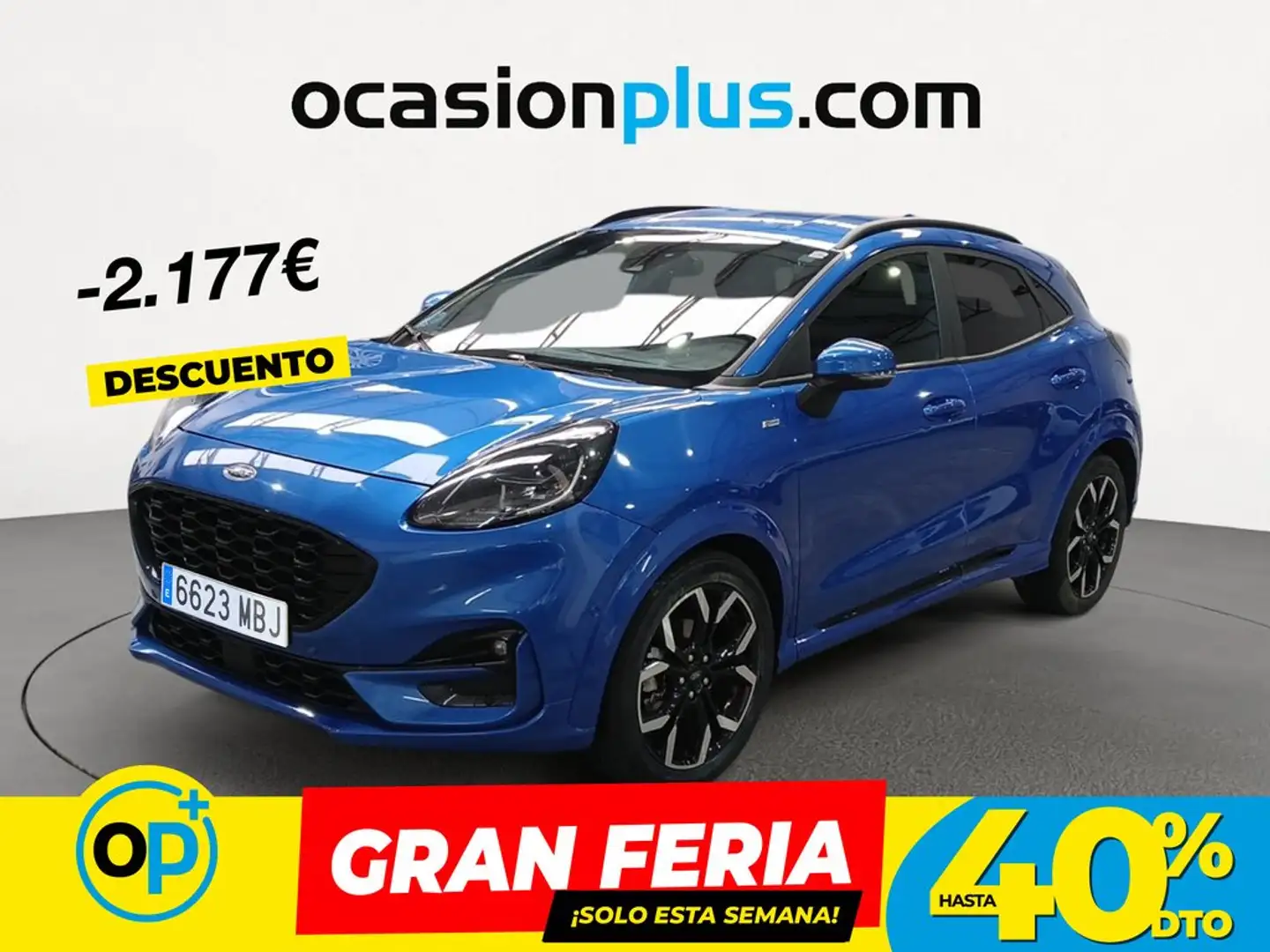 Ford Puma 1.0 EcoBoost MHEV ST-Line X 125 Azul - 1