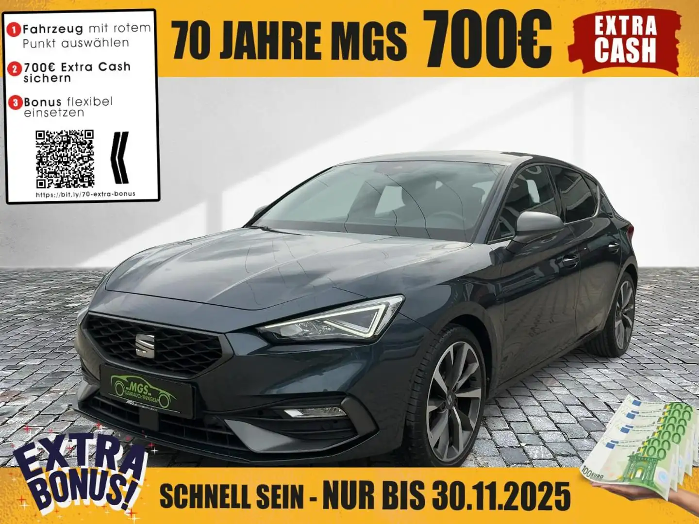 SEAT Leon FR 1.5  TSI DAB #ACC#LED#18"#KAMERA#SHZG Grau - 1