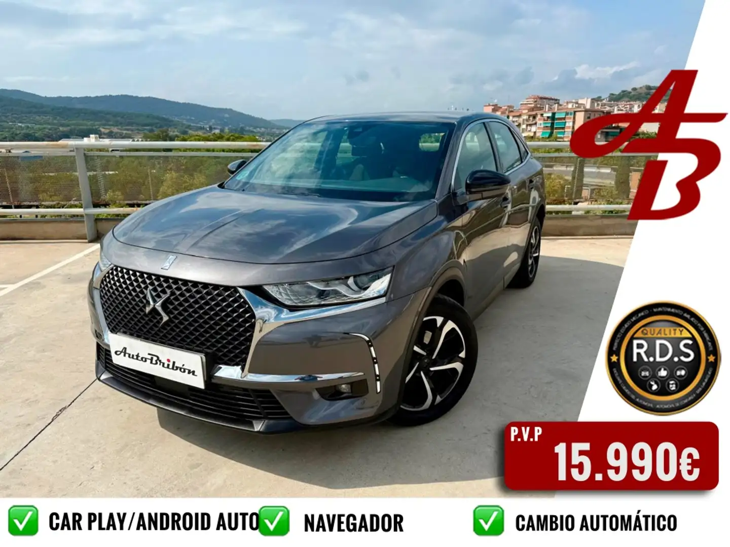 DS Automobiles DS 7 Crossback 1.5BlueHDi Chic Aut. Grijs - 1