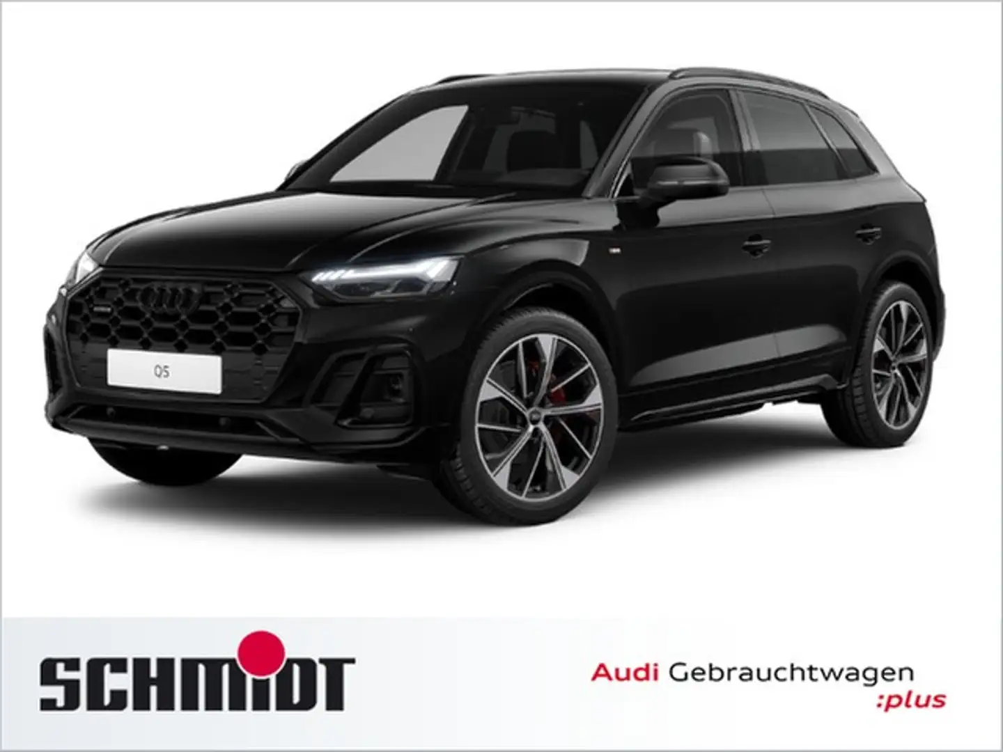 Audi Q5 45 TFSI quattro S line LM21 Matrix LED Pano AHK... Schwarz - 1