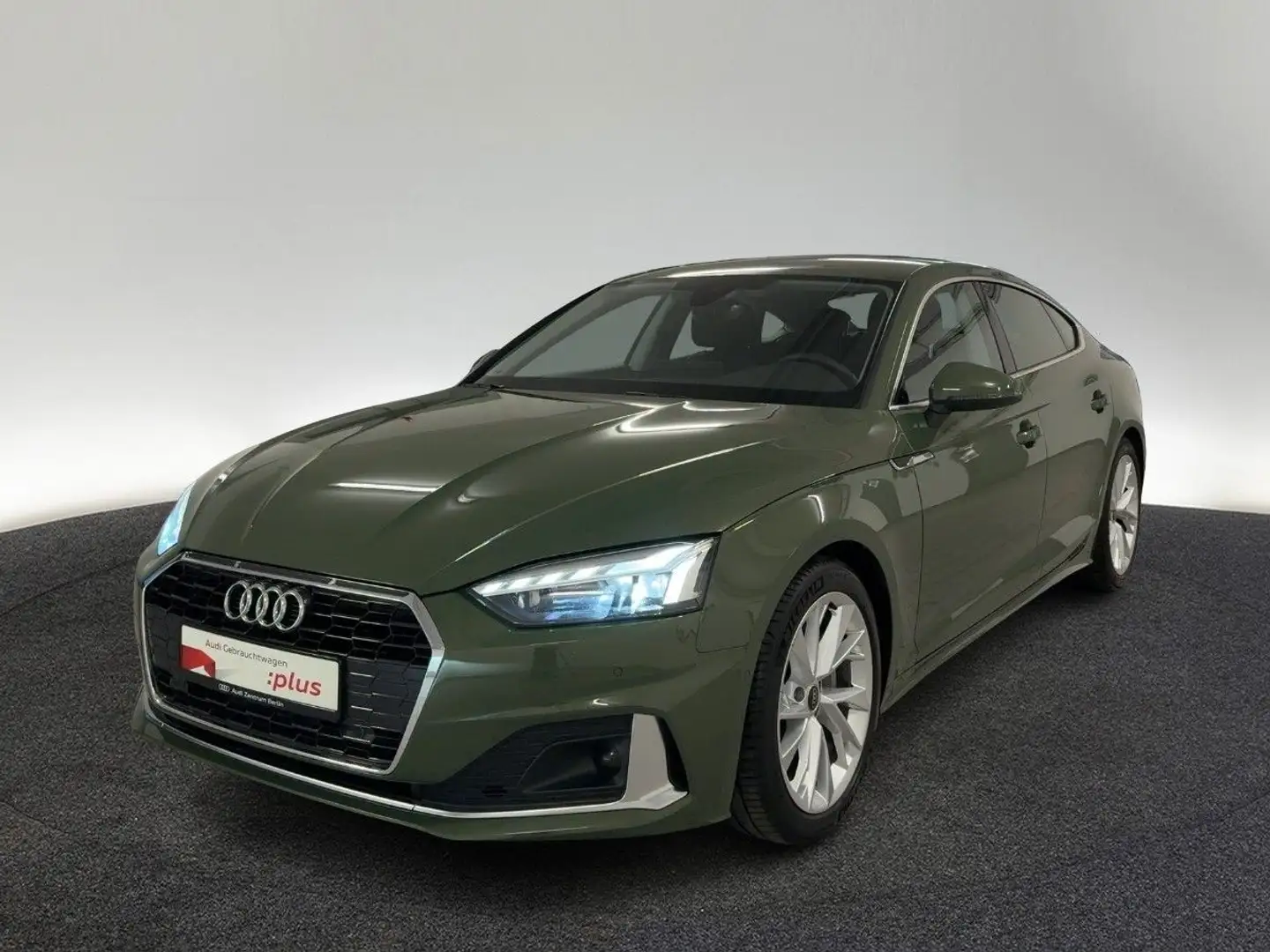 Audi A5 Advanced 40 TDI S tr. MATRIX RFK Grün - 2