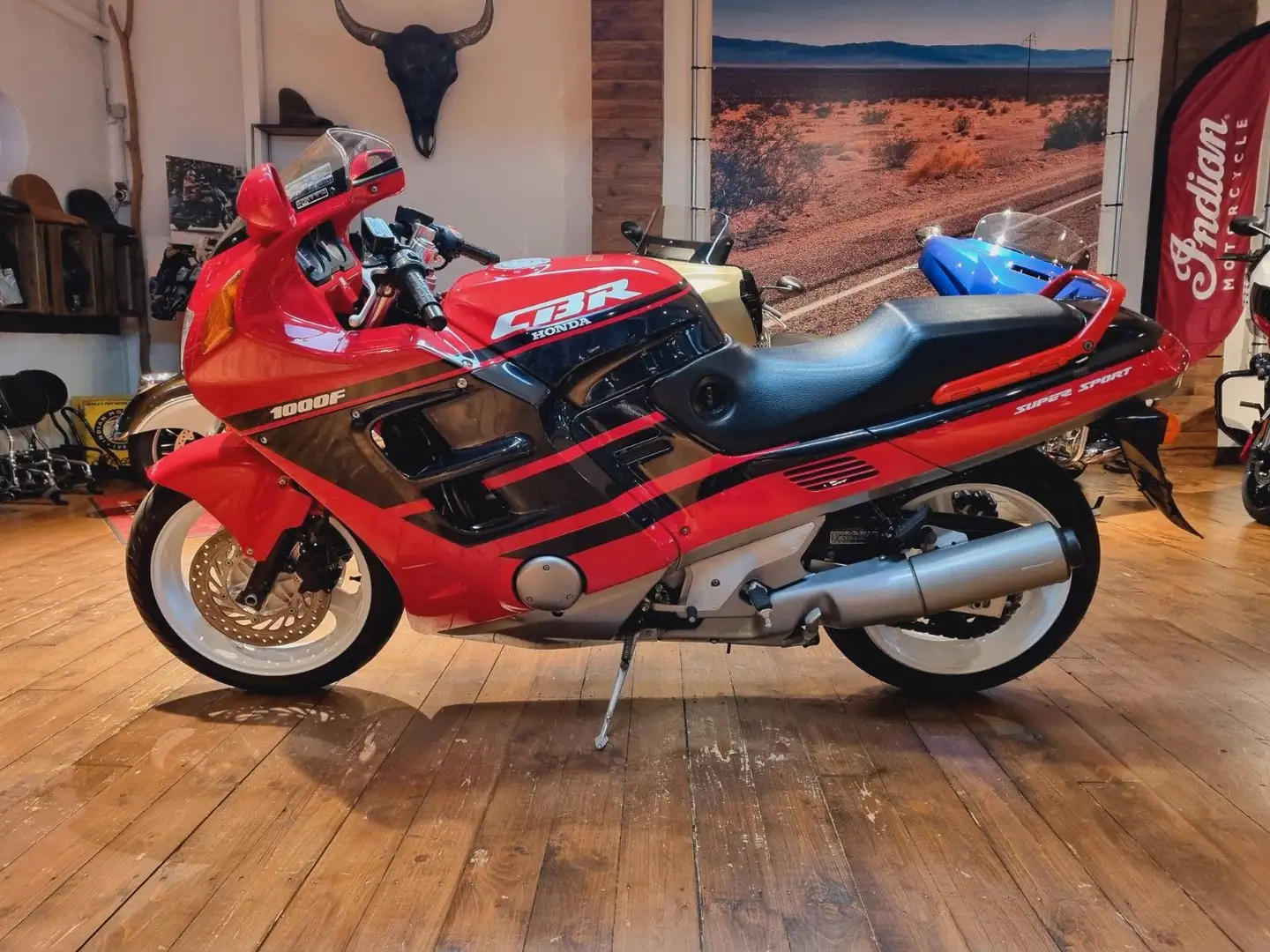 Honda CBR 1000 F "1. Hand & Top" 100 Jahre Rot - 1