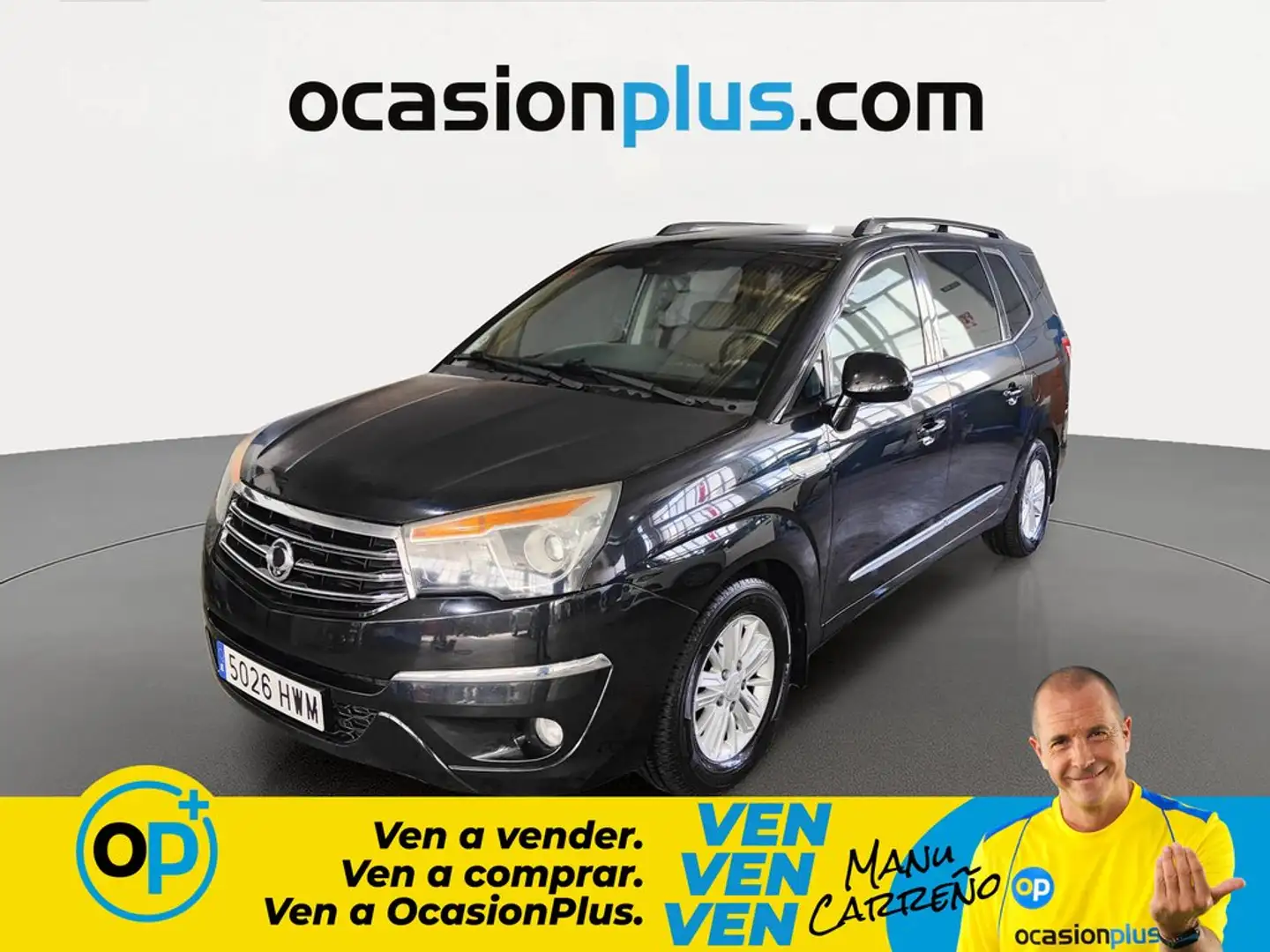 SsangYong Rodius 2.0e-Xdi Premium Negro - 1