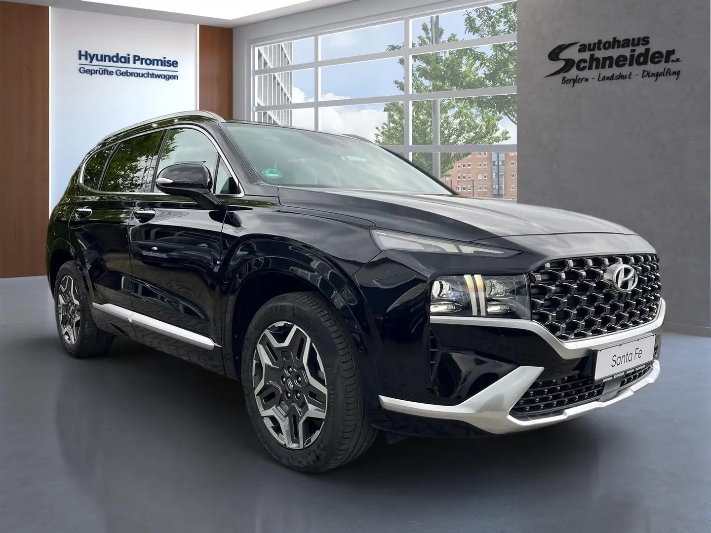 Hyundai SANTA FE 1.6 TGDi PHEV 4WD SIGNATURE HuD/EHK/LED/ACC/DAB+ Schwarz - 2