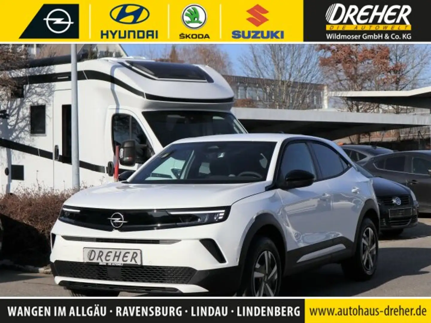 Opel Mokka-E EDITION Plus/TECH+KOMF-P/Wärme-P/OBC-3ph LED Weiß - 1