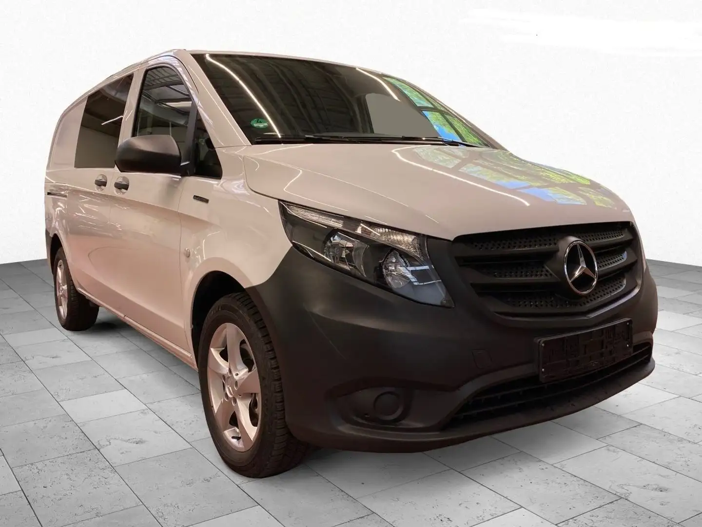 Mercedes-Benz Vito Kasten eVito 111/112 lang  °°Org 1.500km°° Weiß - 1