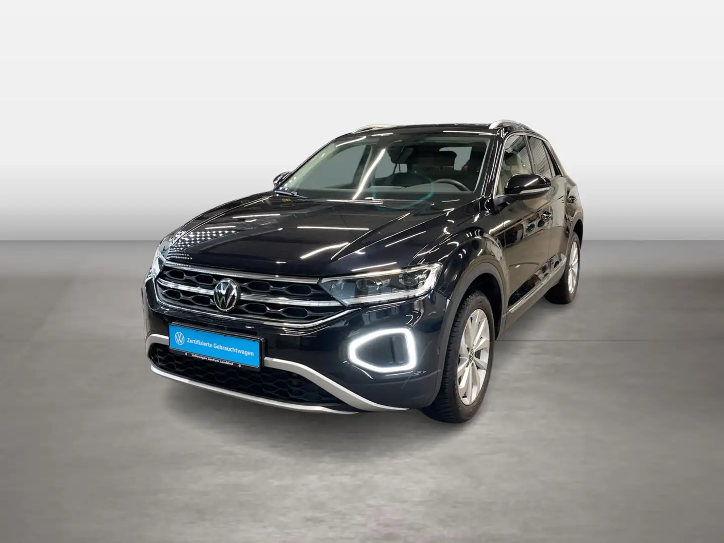 Volkswagen T-Roc 1.5 TSI DSG Style ACC ParkAss. FLA AHK LM Schwarz - 2