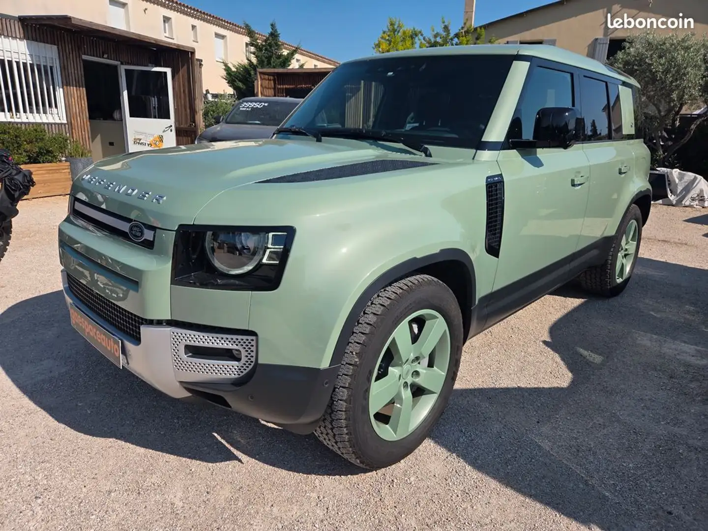 Land Rover Defender p400e 75th x-dynamique hse attelage Vert - 2