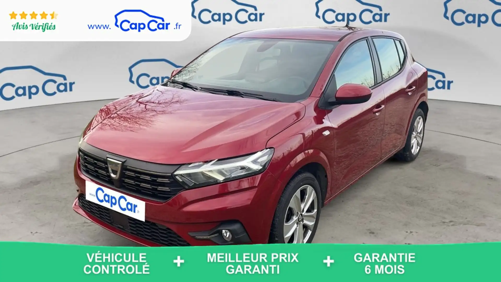 Dacia Sandero 1.0 EGO-G 100 Confort Rouge - 1