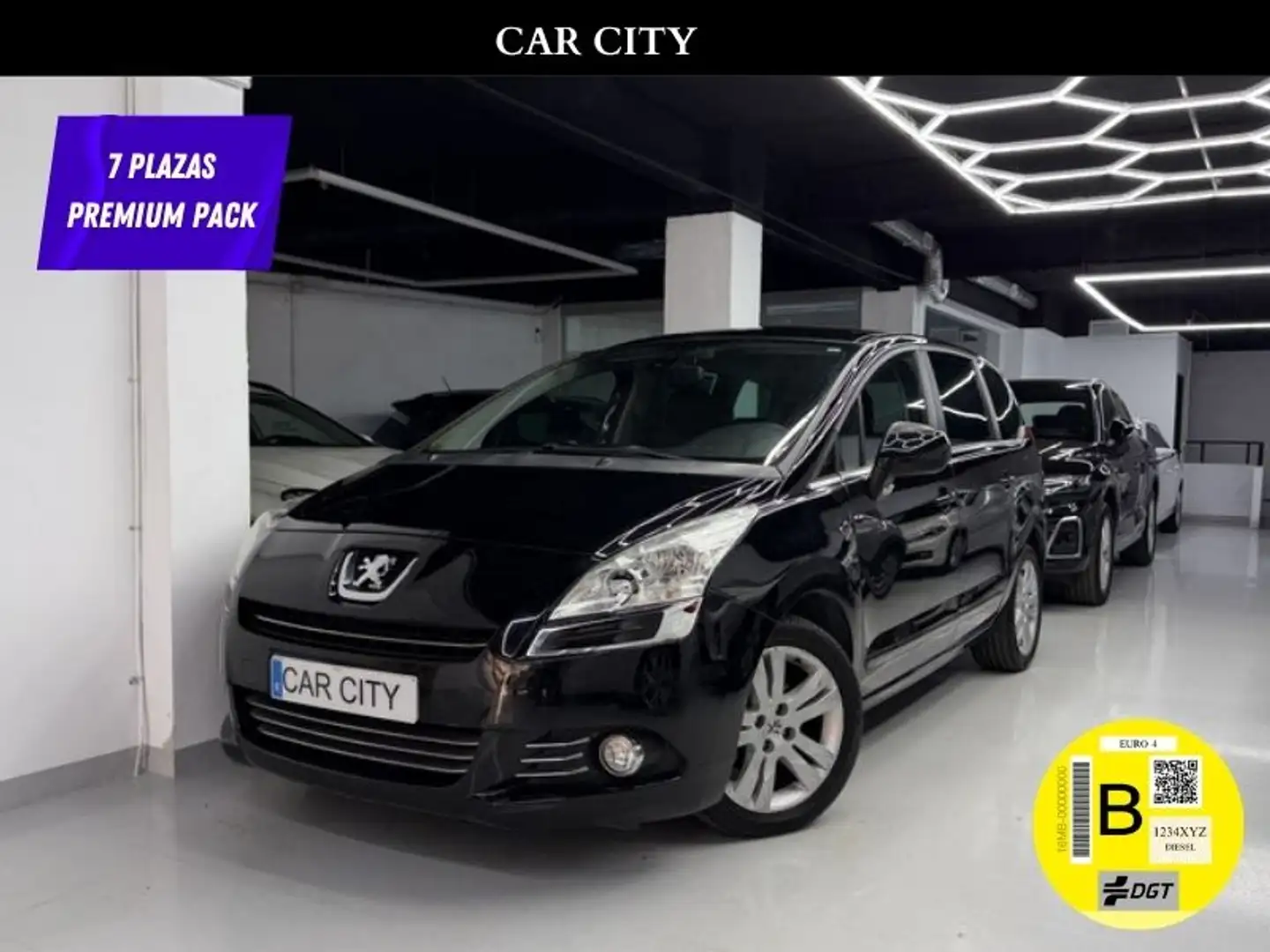 Peugeot 5008 1.6HDI Premium 112 Negro - 1