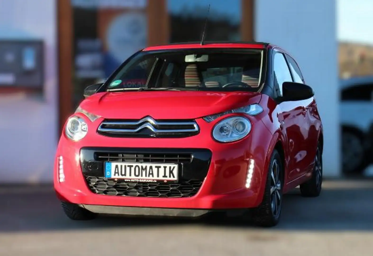 Citroen C1 1.0 VTi Shine *Faltdach*Sitzheizung*Bluetooth* Rot - 1