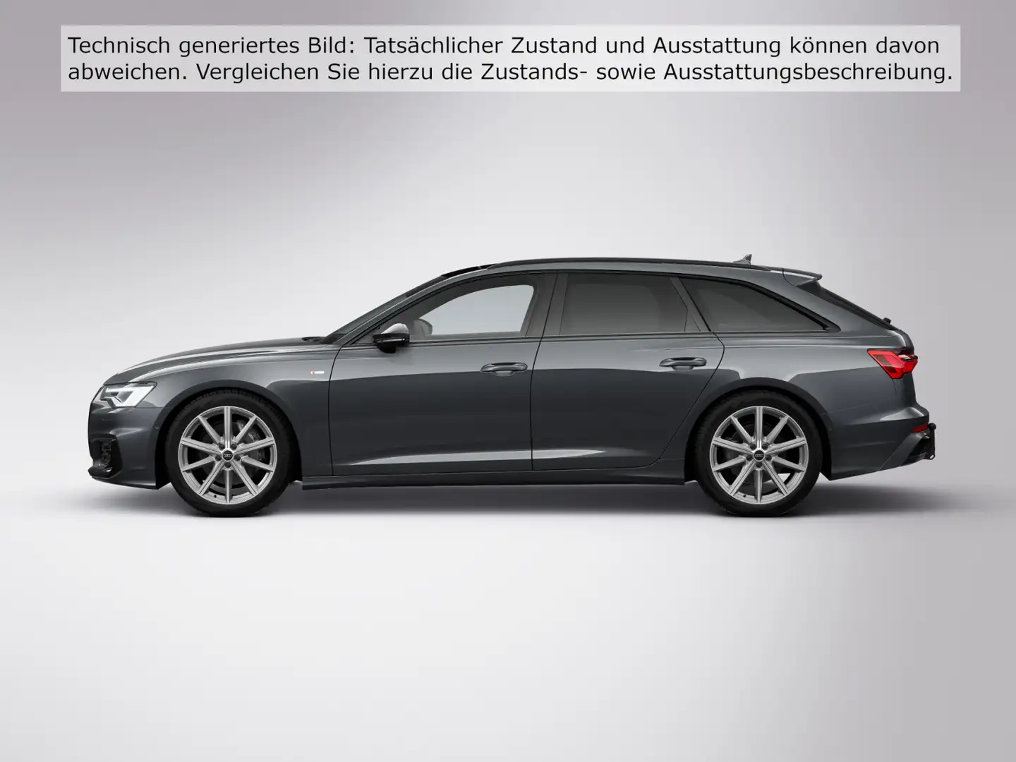 Audi A6 50 TDI qu. S line Matrix*AHK*Pano*360° Grau - 2