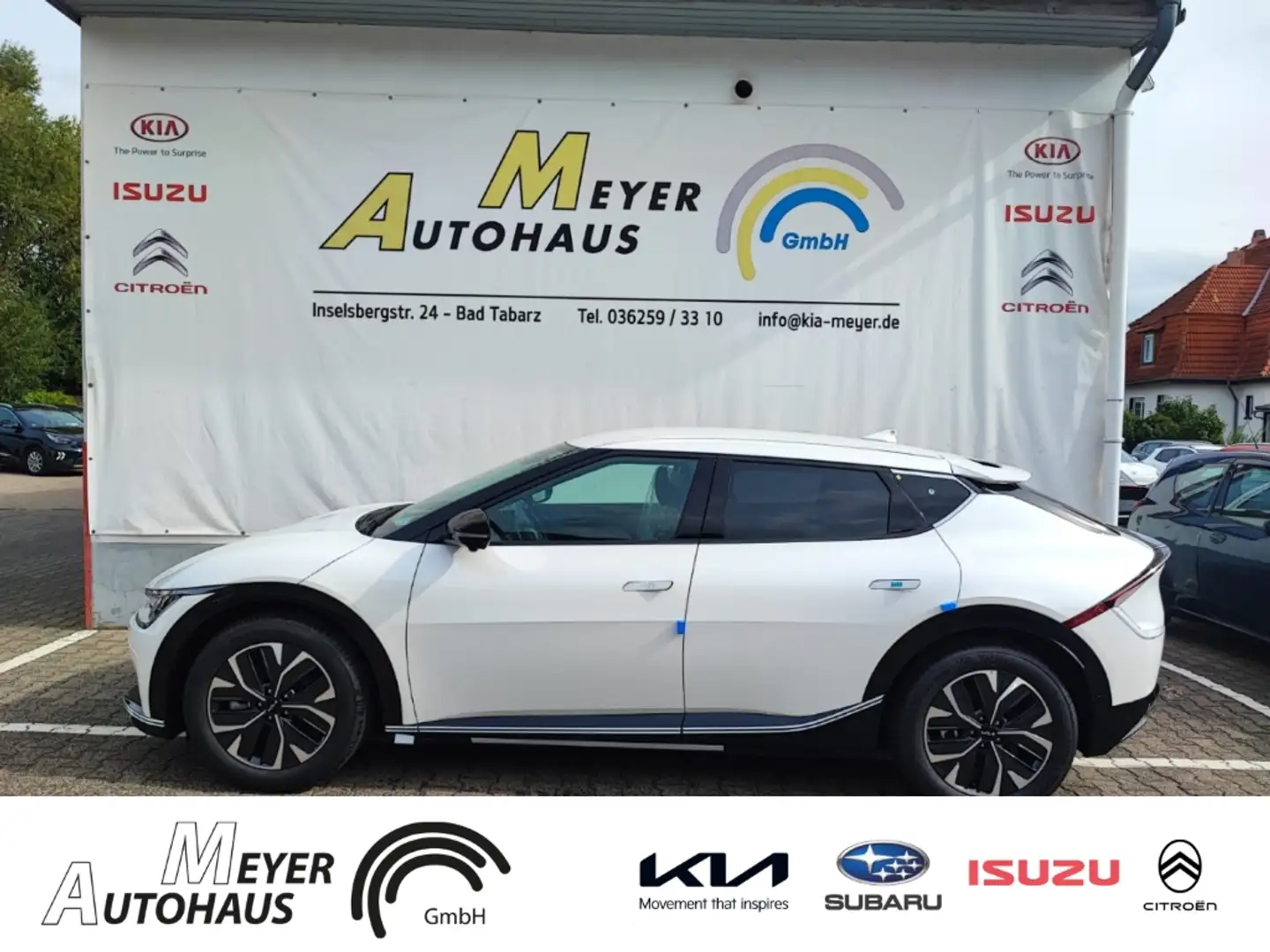 Kia EV6 Elektro 58kWh-Batterie RWD WP+AIR+COMFORT+ASSIST+D Weiß - 2
