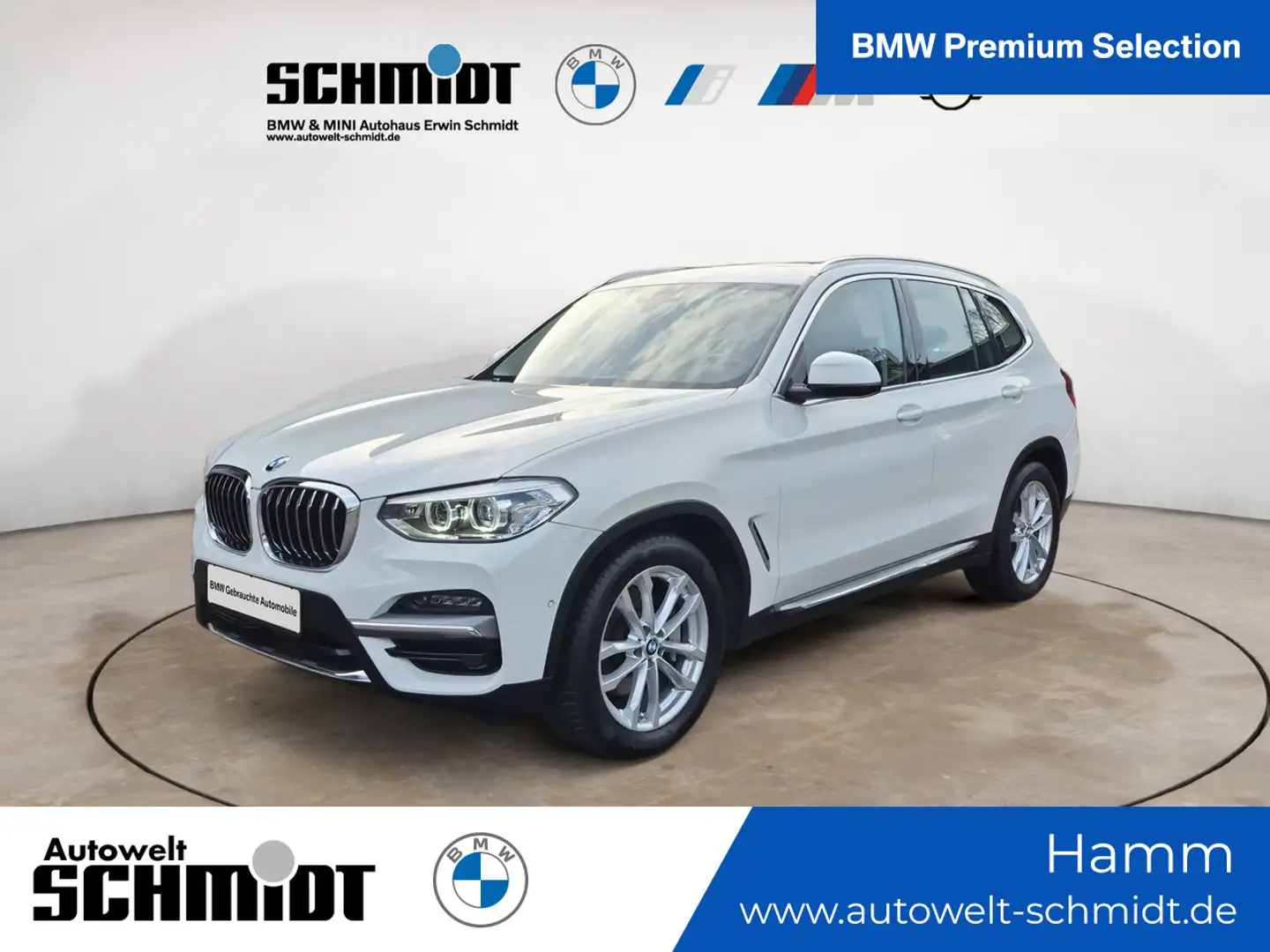 BMW X3 xDrive30d Luxury Line + 2Jahre-BPS.-GARANTIE Weiß - 1