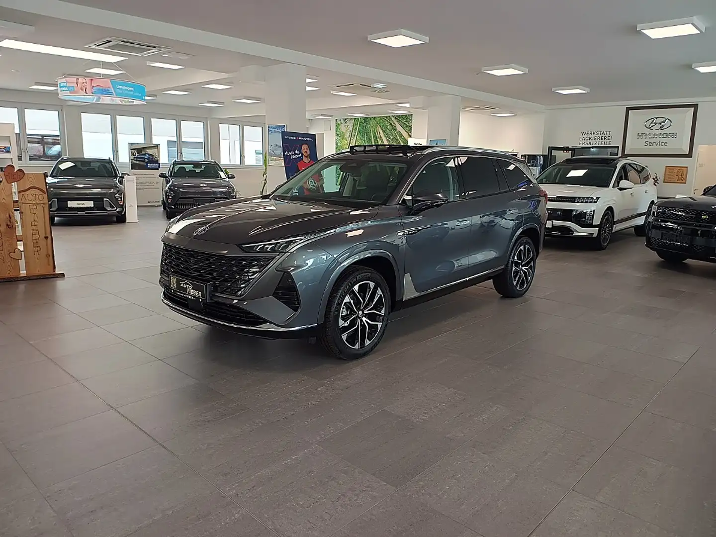 MG MGS9 1,5 PHEV Luxury *Pano*LED*BOSE* Grau - 2
