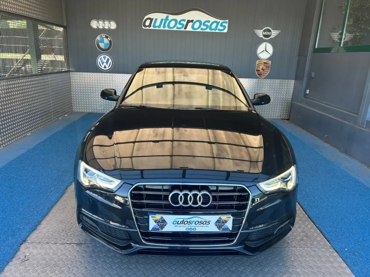 Audi A5 Sportback 2.0TDI S line edition 150 Zwart - 2