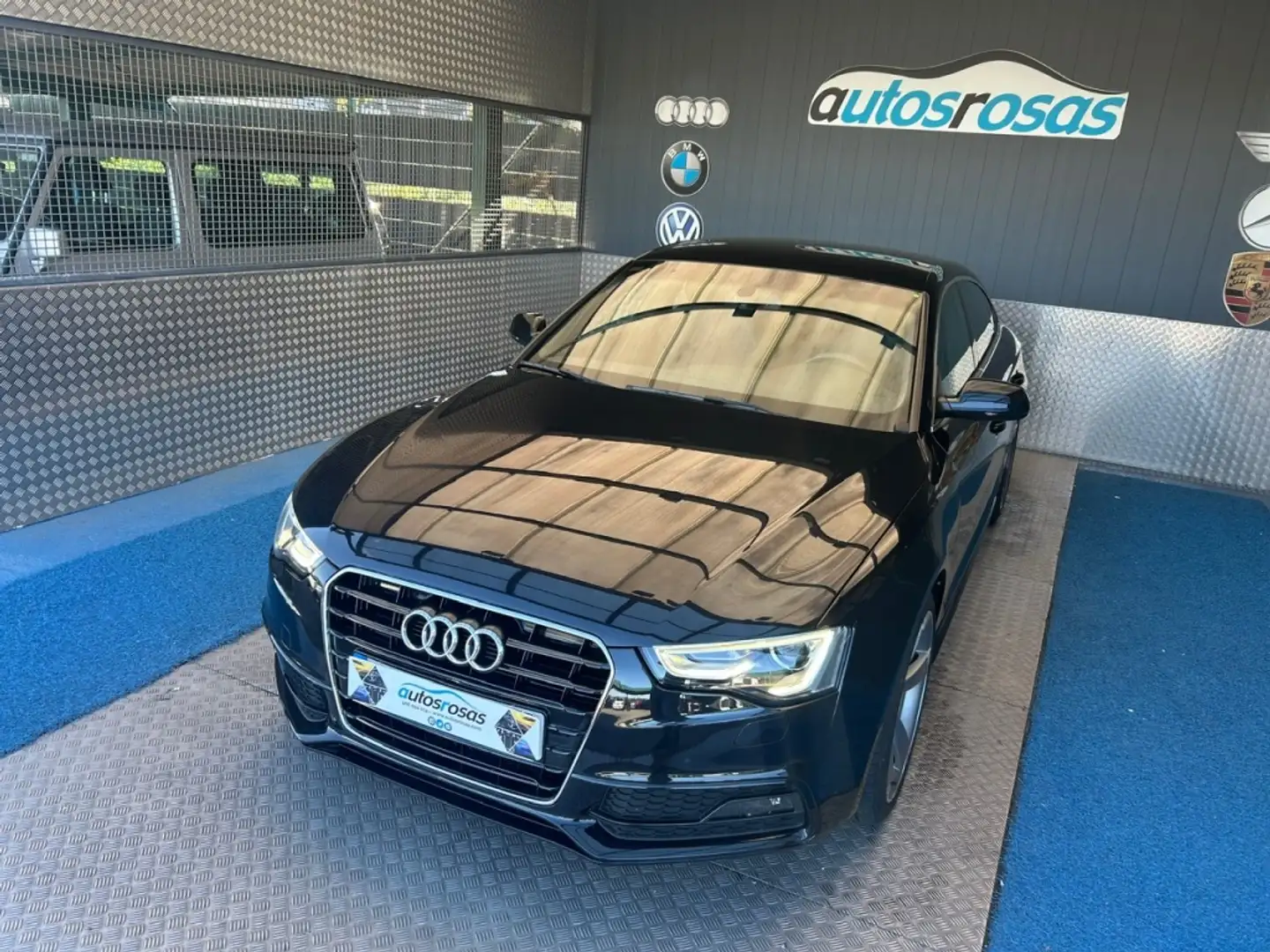 Audi A5 Sportback 2.0TDI S line edition 150 Zwart - 1