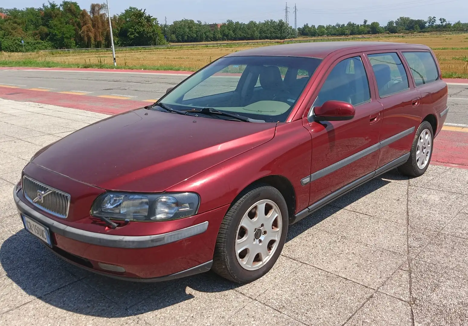 Volvo V70 V70 2.4 Optima bi-fuel metano Rosso - 2