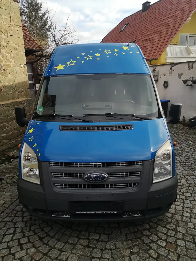 Ford Transit 155 T350 motor 160000 km Blau - 1