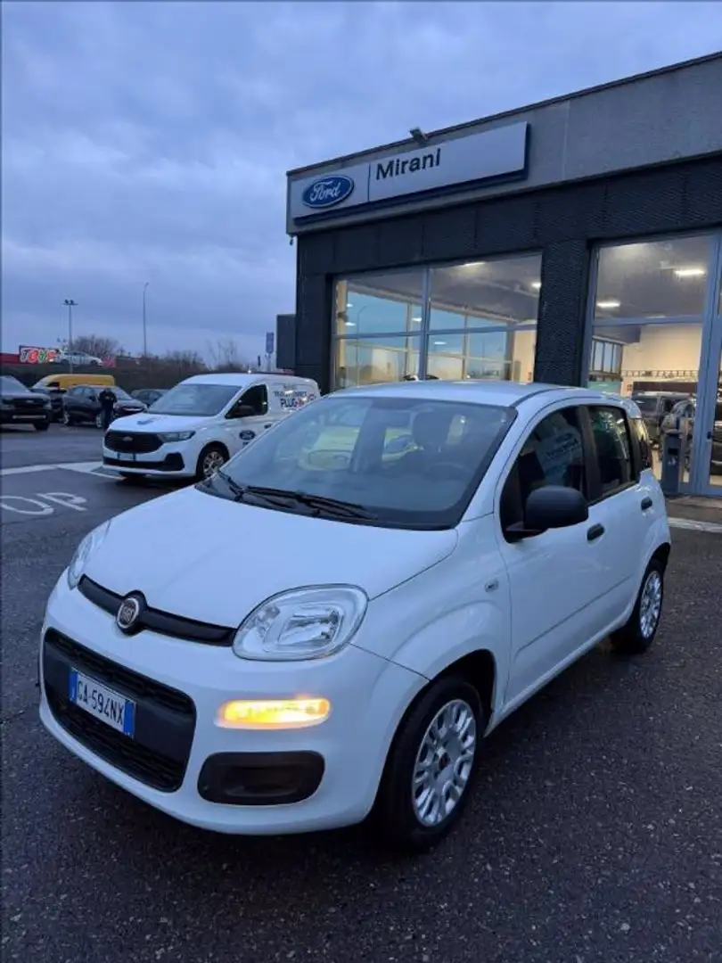 Fiat Panda 1.2 Easy 69cv Blanc - 1