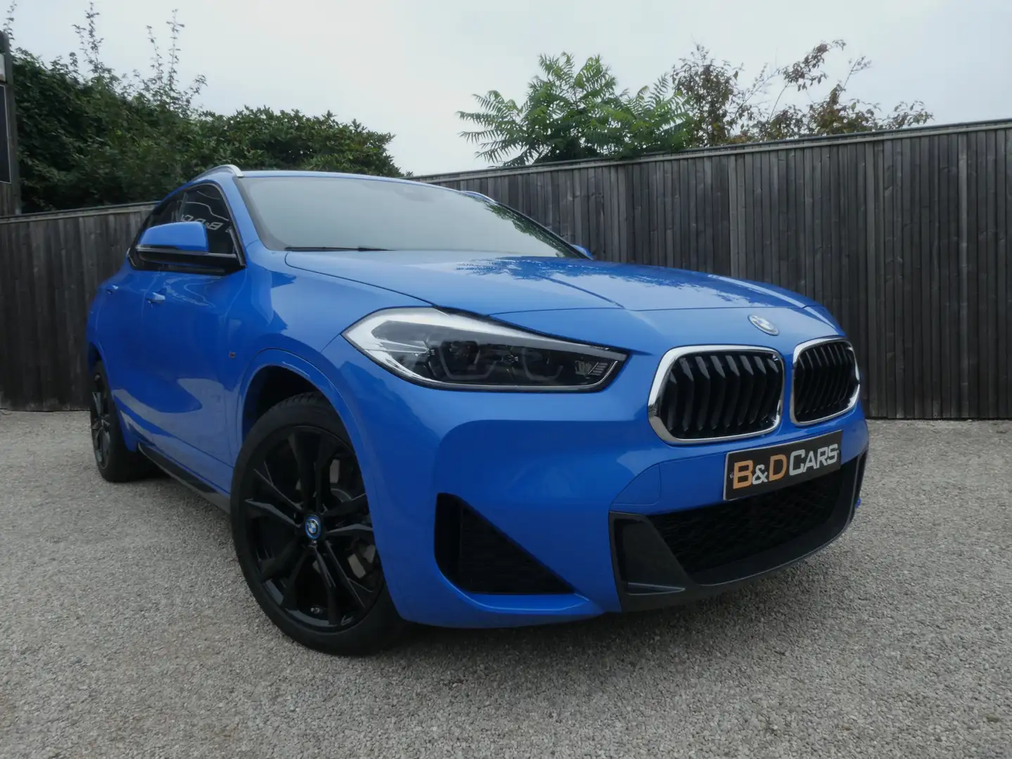 BMW X2 1.5iA xDrive25e PHEV M sport NETTO: € 27.264 Blauw - 1