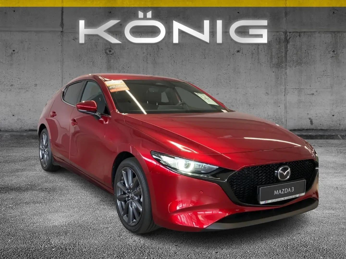 Mazda 3 SKYACTIV-G 150 EXCLUSIVE-LINE Navigation Rouge - 2