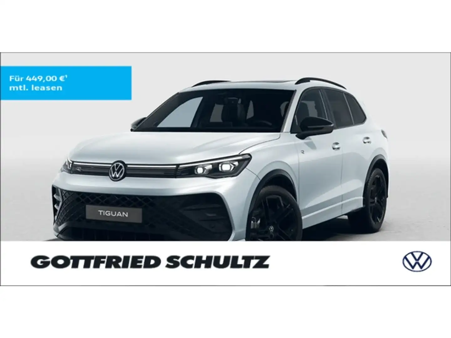Volkswagen Tiguan R-Line 2.0 TSI OPF DSG 4MOTION Leder Standhzg AHK Silber - 1