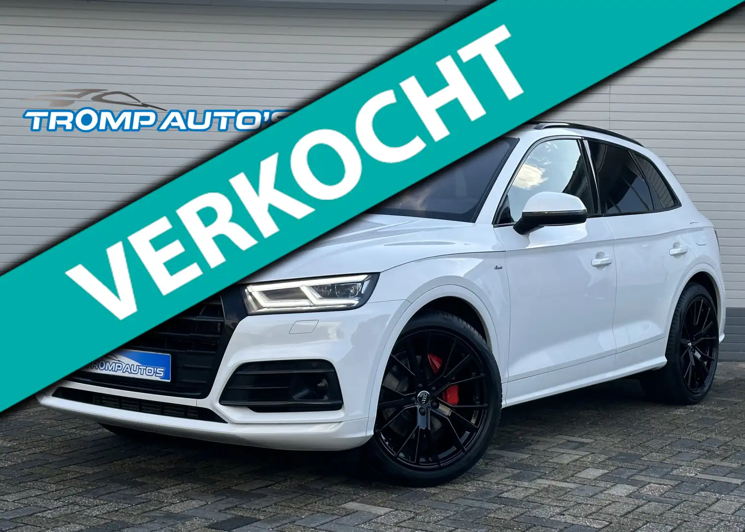 Audi Q5 55 TFSI e quattro Competition|PANO|RS-LEER|LUCHTV. Blanc - 1