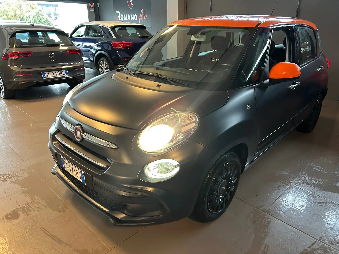 Fiat 500L 500L 2017 1.4 Mirror 95cv Zwart - 2