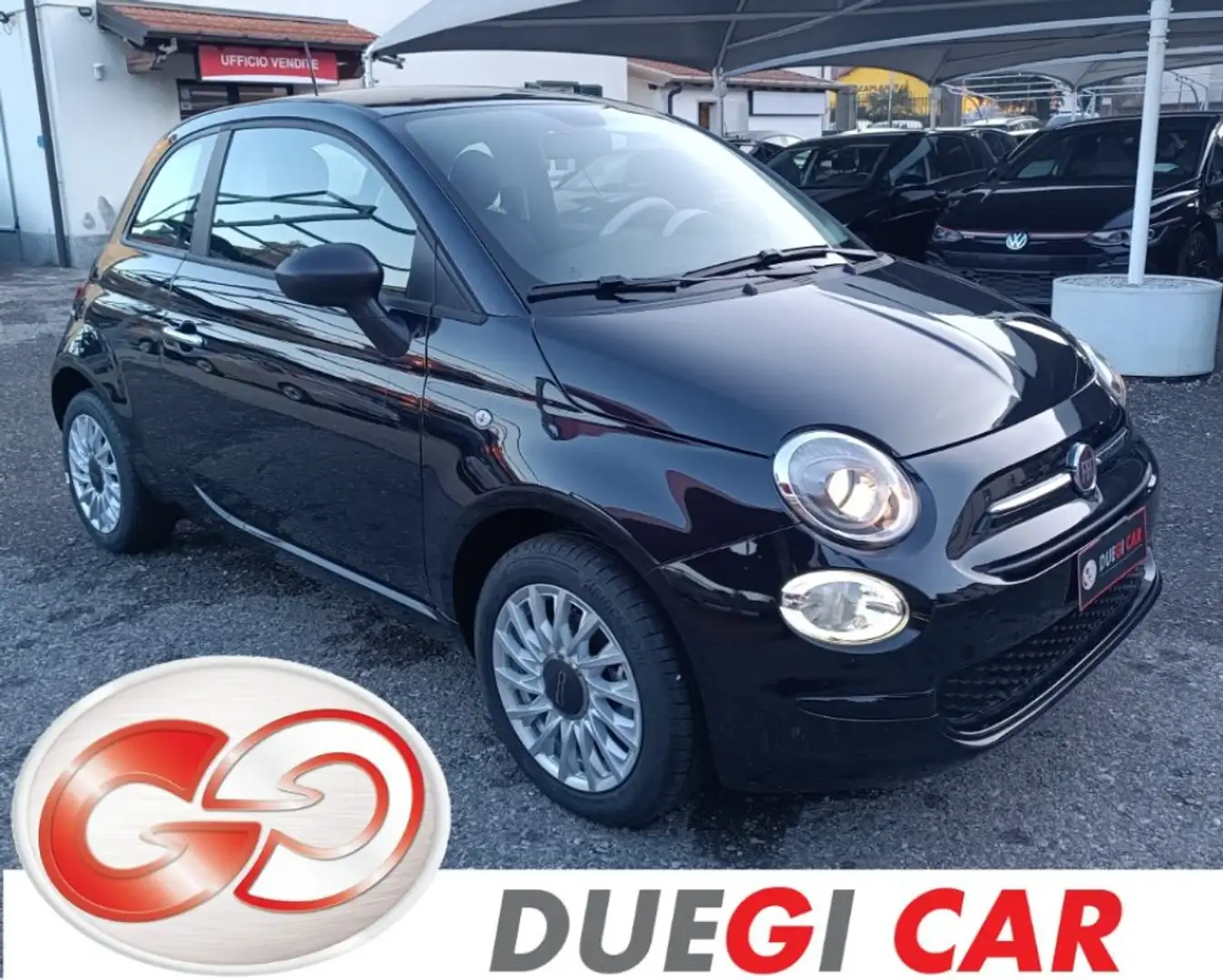 Fiat 500 1.0 Hybrid Nero - 1