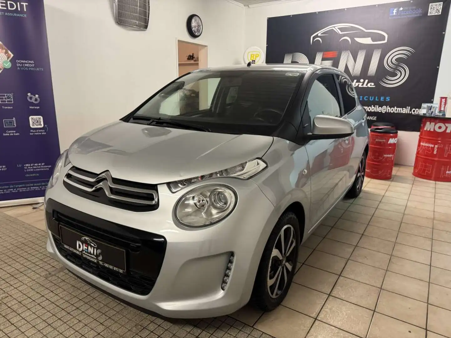 Citroen C1 1.0 Essence Shine 9.950KM Gris - 1