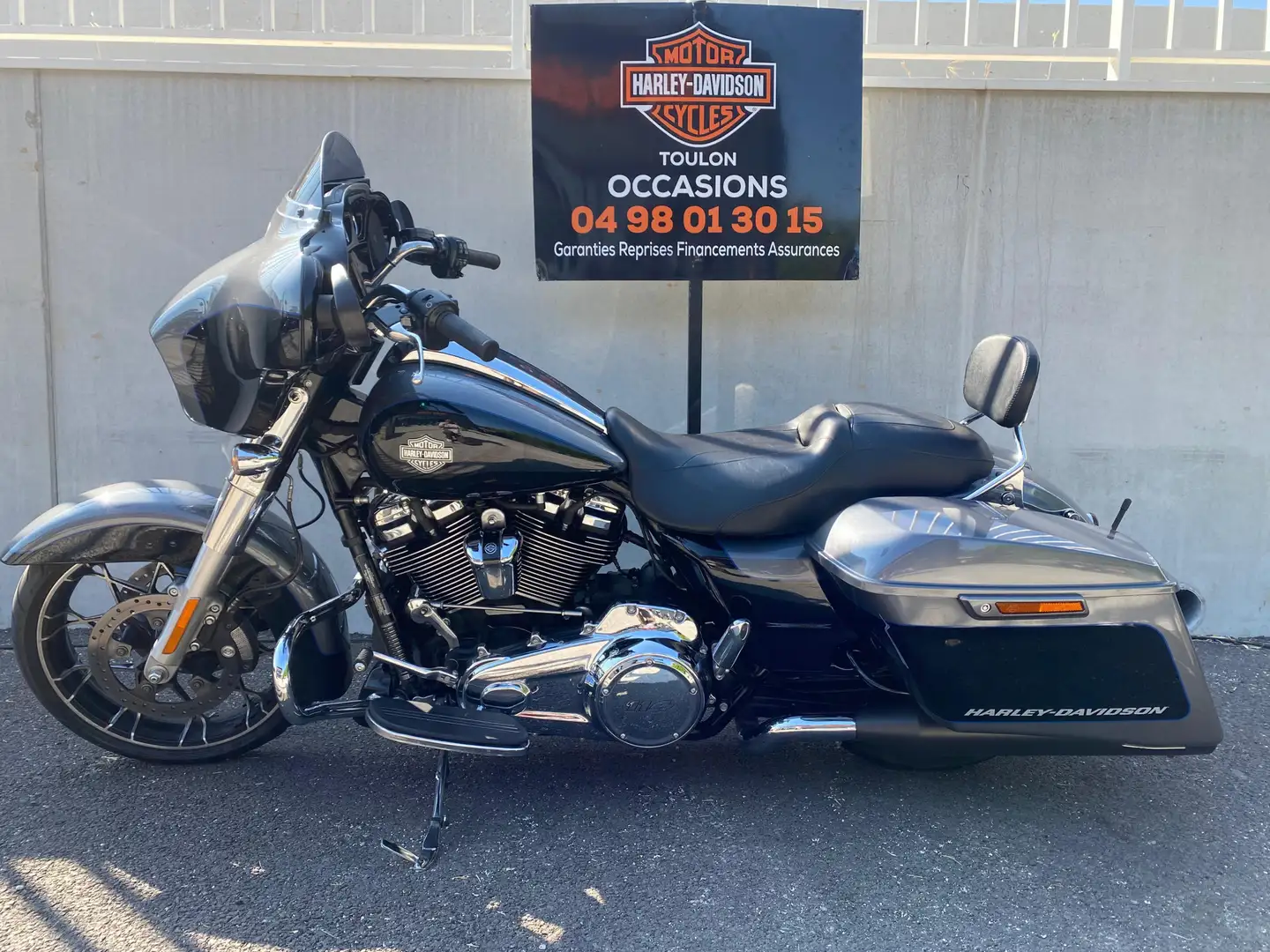 Harley-Davidson Street Glide Bleu - 2