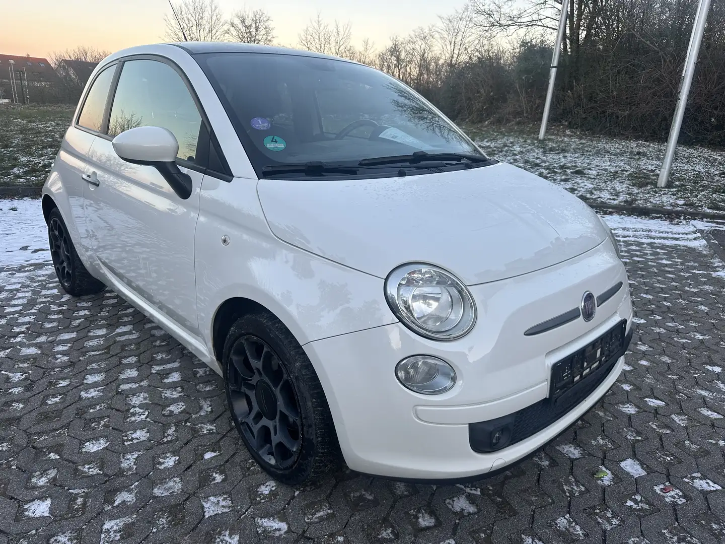 Fiat 500 500 0.9 TwinAir Start 1 Hand guter Zustand Weiß - 2