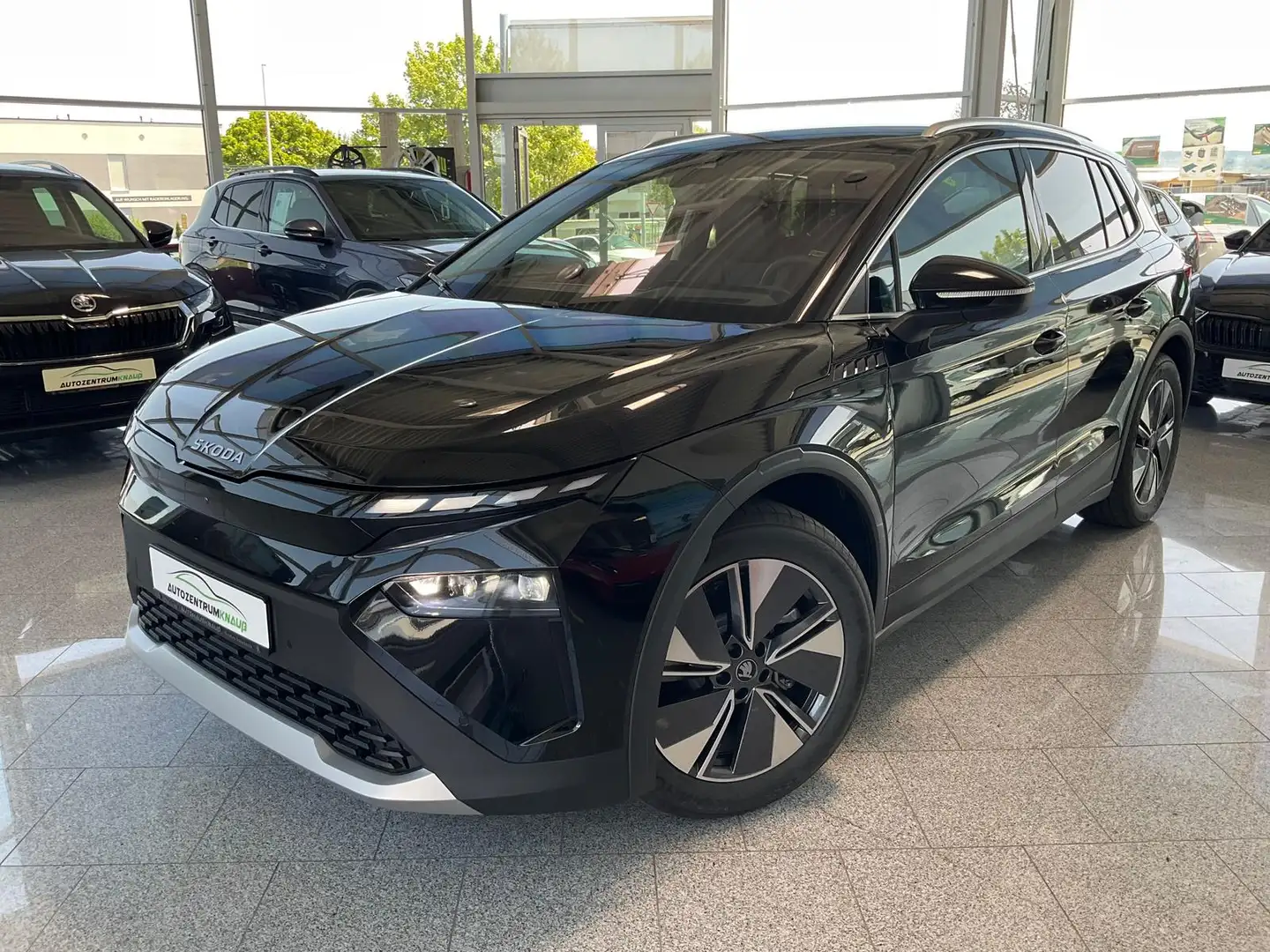 Skoda Elroq 85 AHK HuD Canton 360°-Kam Matrix Wärmepumpe Navi Schwarz - 1