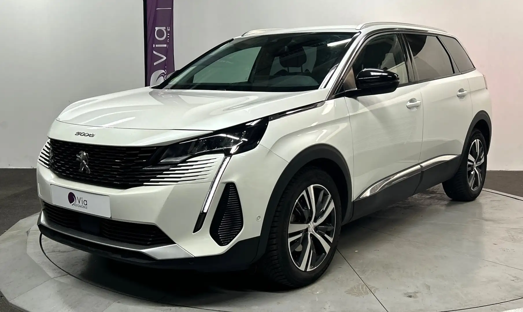 Peugeot 5008 BlueHDi 180ch S\u0026amp;S EAT8 Allure Pack / Caméra AR / Carplay Wit - 1