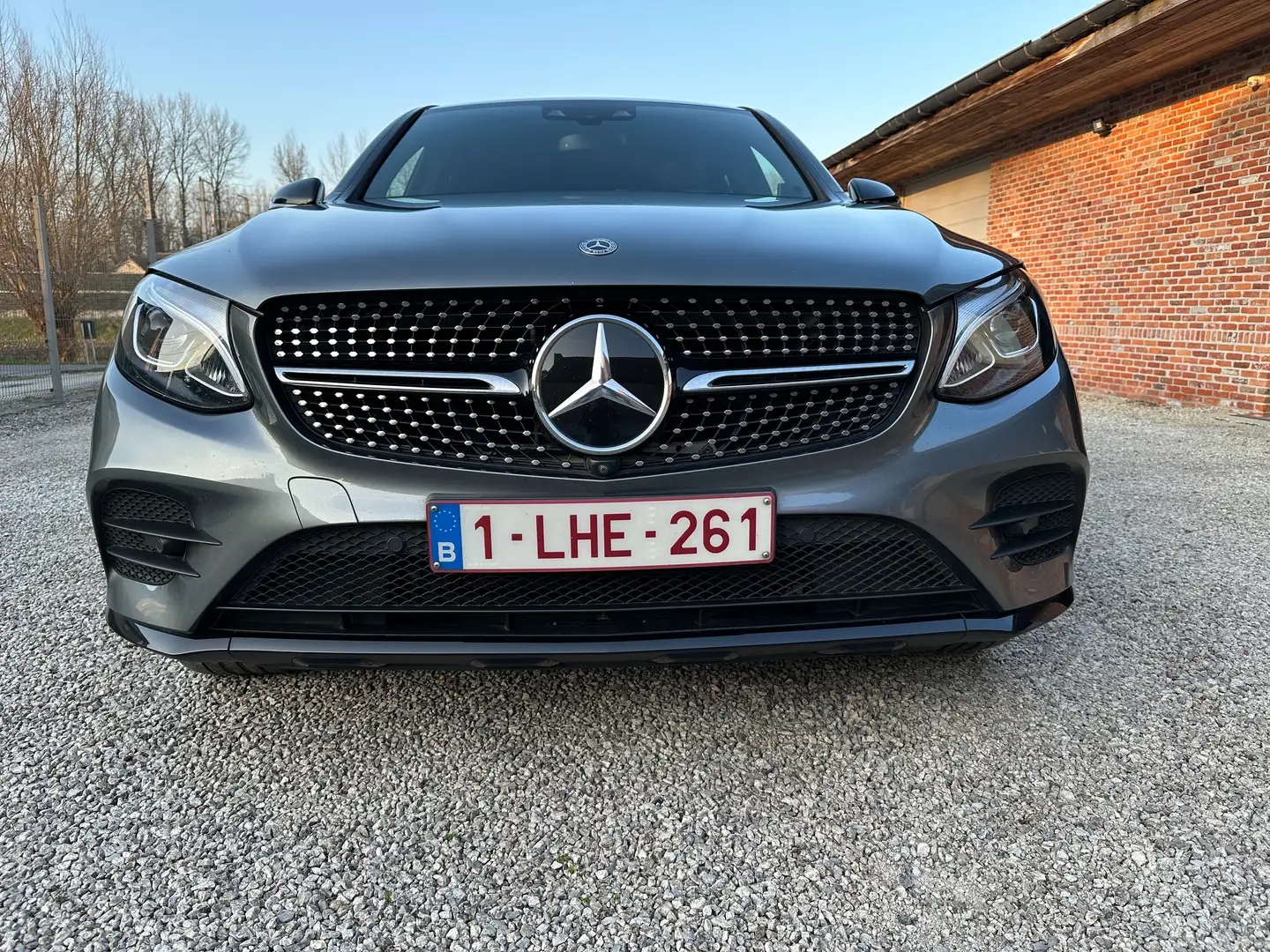 Mercedes-Benz GLC 350 GLC 350 e Coupe 4Matic 7G-TRONIC AMG Line Gris - 2