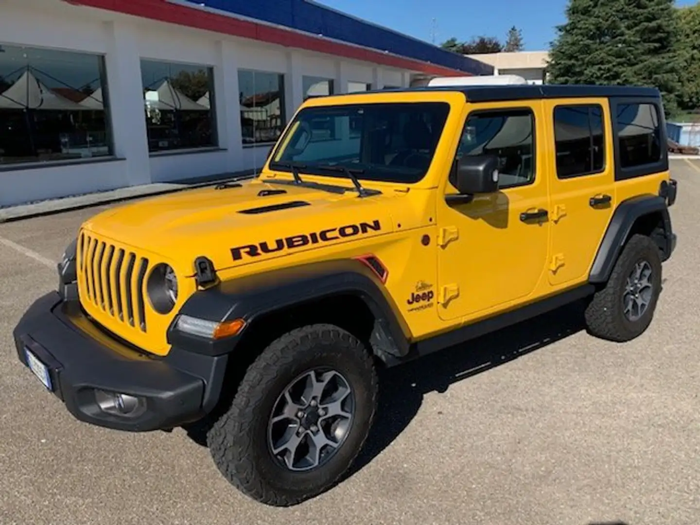 Jeep Wrangler Wrangler 2.2 mjt II Rubicon auto Giallo - 1