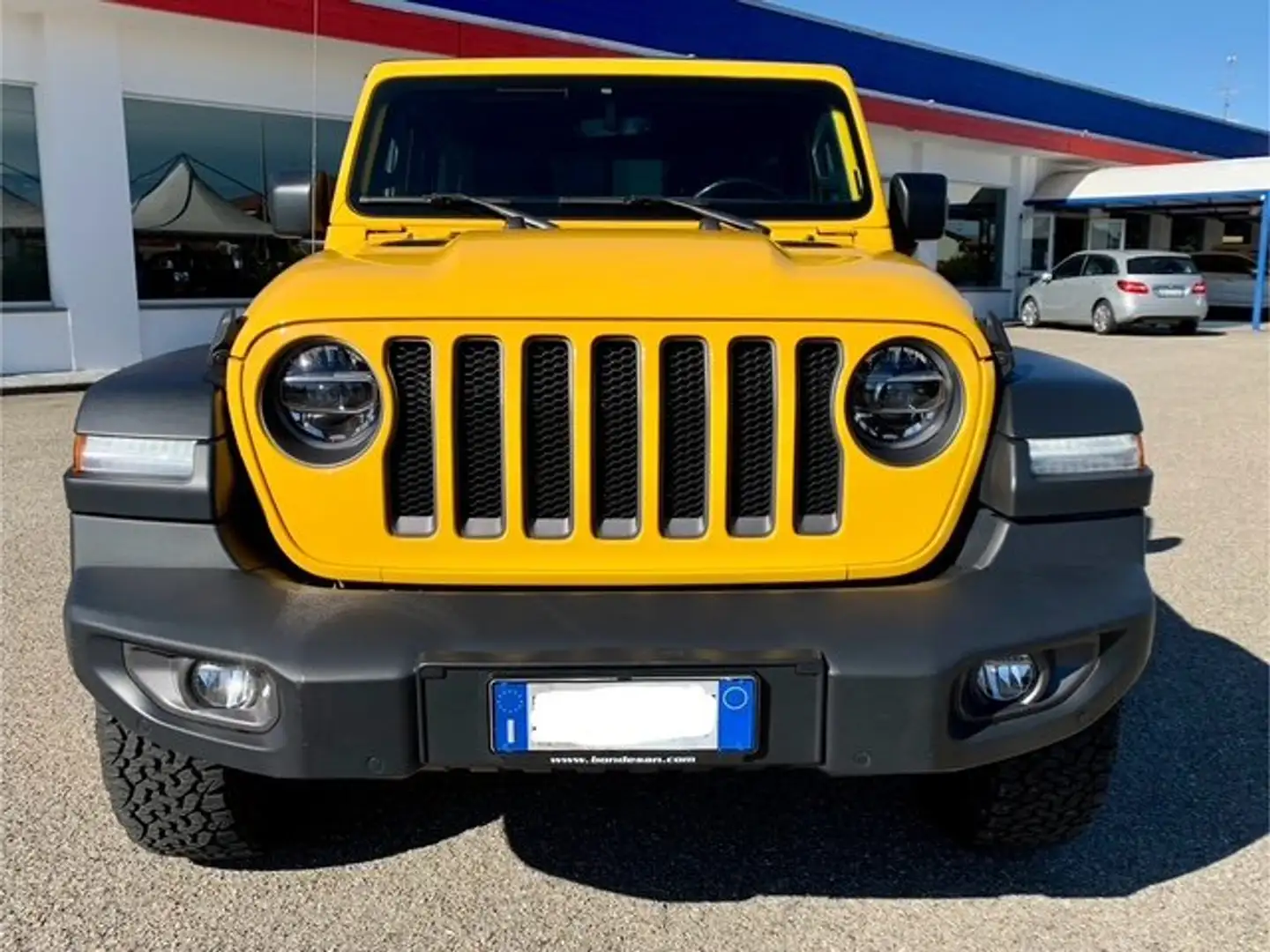 Jeep Wrangler Wrangler 2.2 mjt II Rubicon auto Giallo - 2