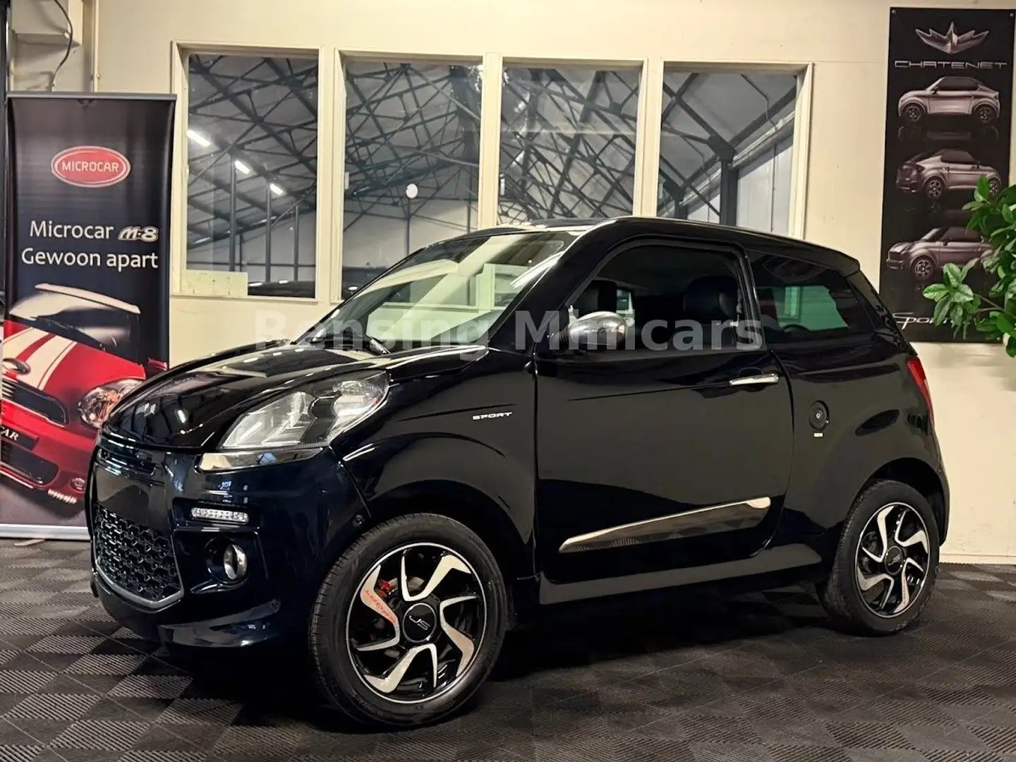 Ligier JS 50 JS50L AIRBAG BLACK Mopedauto Microcar 45 KM Schwarz - 1