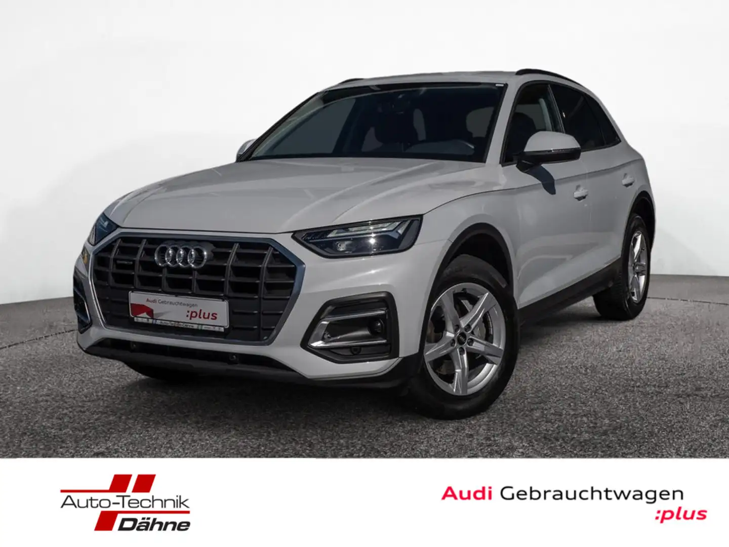 Audi Q5 40 TDI quattro KLIMA PDC SHZ NAVI LED Blanc - 1