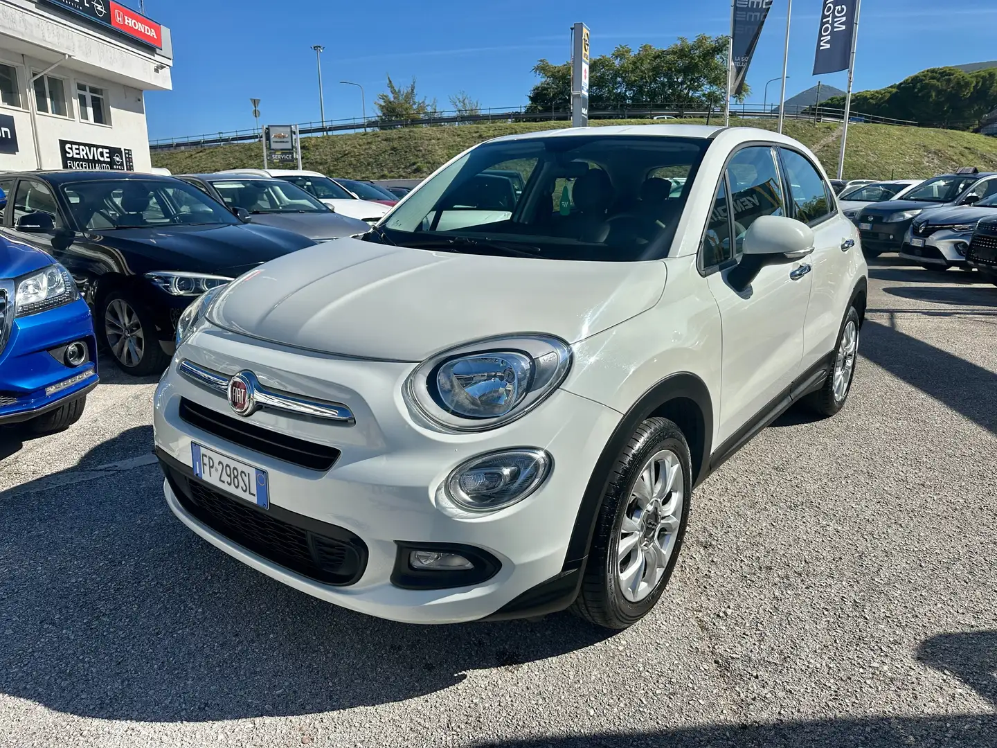 Fiat 500X 1.3 MJT Popstar 4x2 95cv Blanc - 1