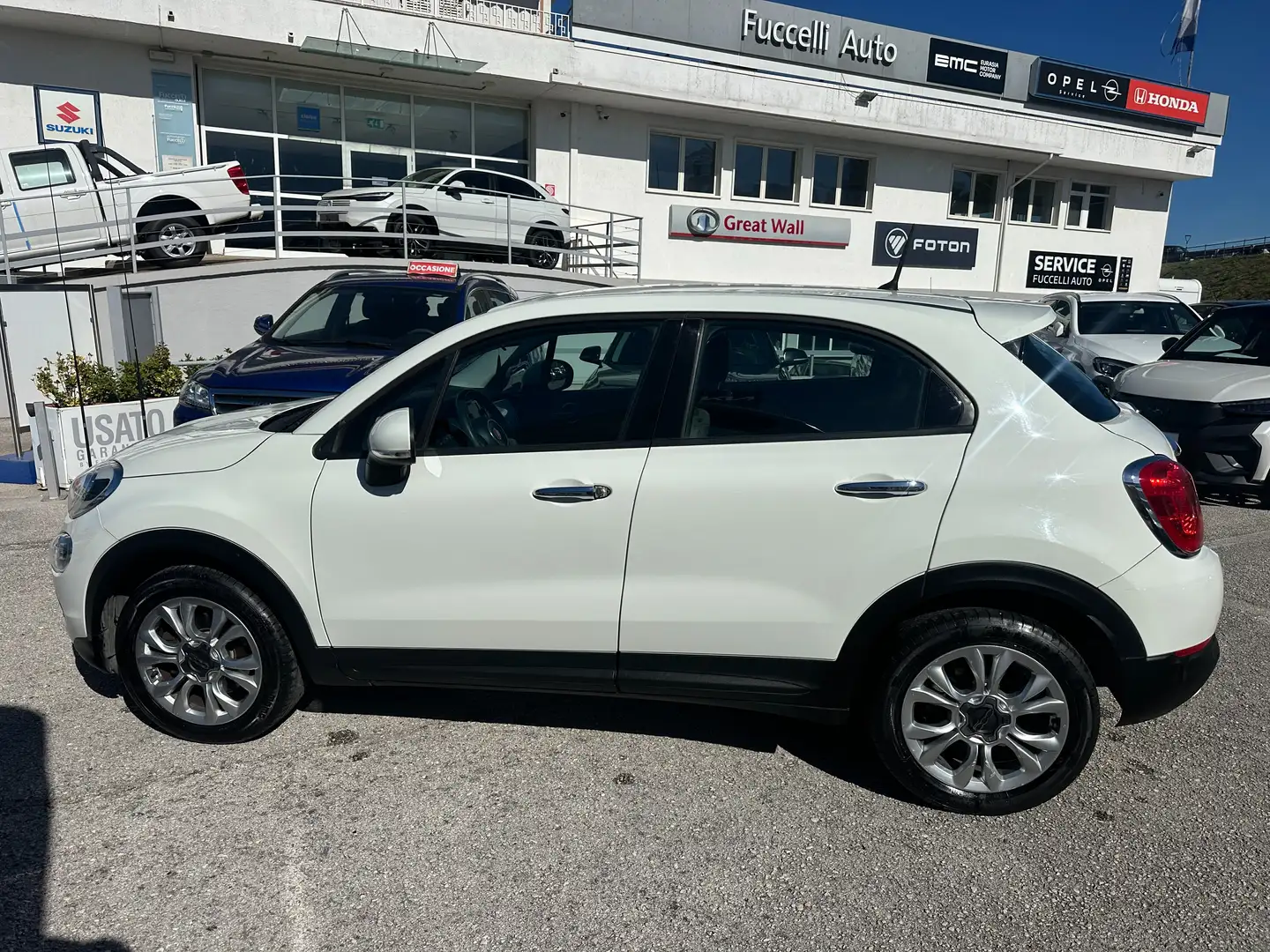 Fiat 500X 1.3 MJT Popstar 4x2 95cv Blanc - 2