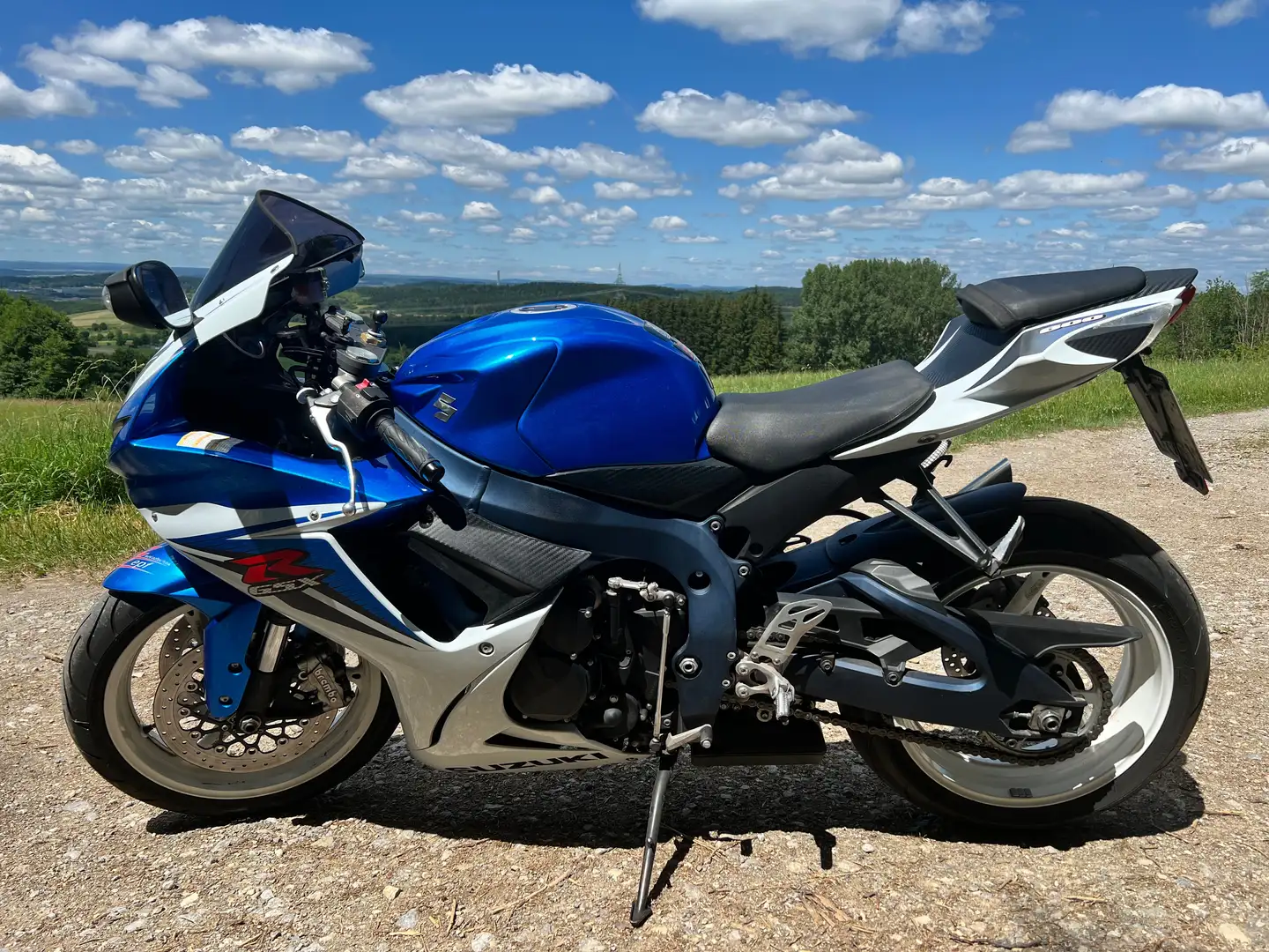 Suzuki GSX-R 600 Bleu - 2