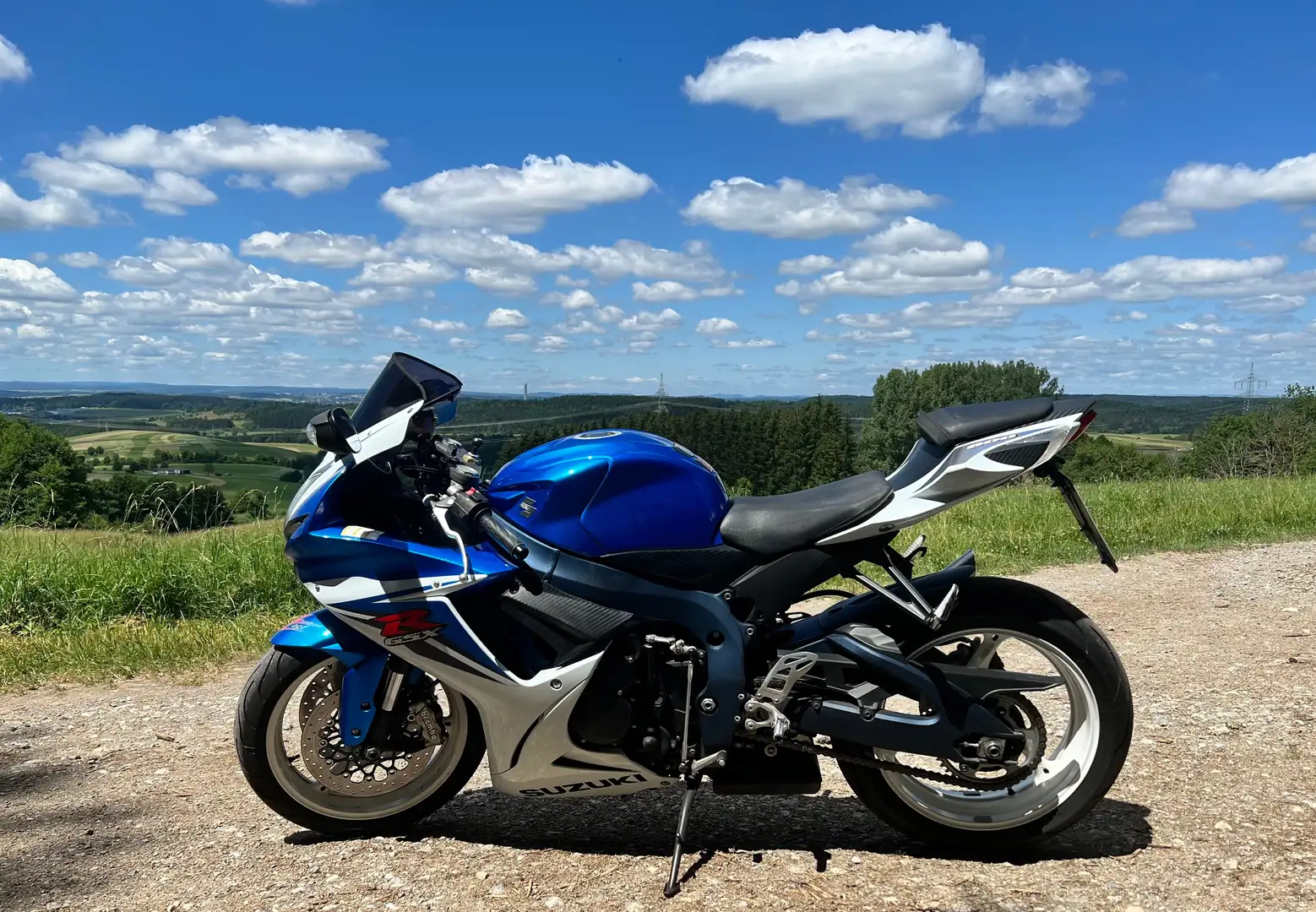 Suzuki GSX-R 600 Bleu - 1