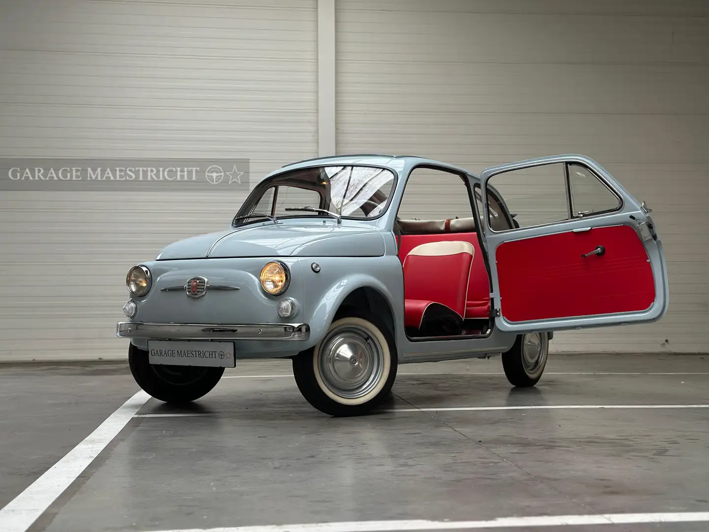 Fiat 500 D "Trasformabile" | Fully Restored | Azz. Pervinca Blue - 1