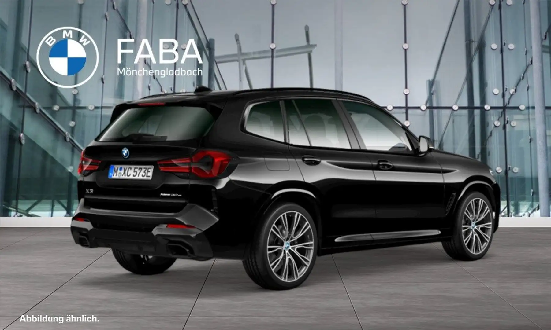 BMW X3 xDrive30e M Sportpaket Head-Up HK HiFi DAB Schwarz - 2