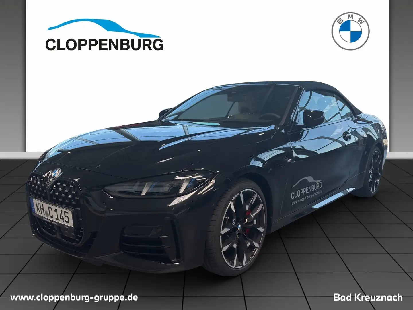BMW 430 i xDrive Cabrio MSport+Head-Up+HK+LED+AHK+Shz Negru - 1