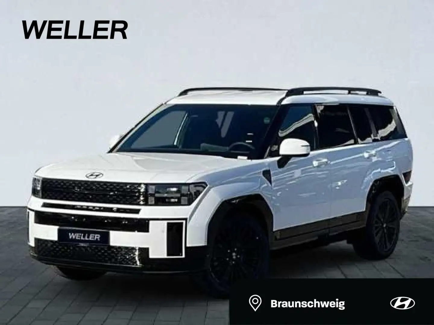 Hyundai SANTA FE 5-SITZER HEV 4WD MY25 BLACKLINE Bluetooth Weiß - 1